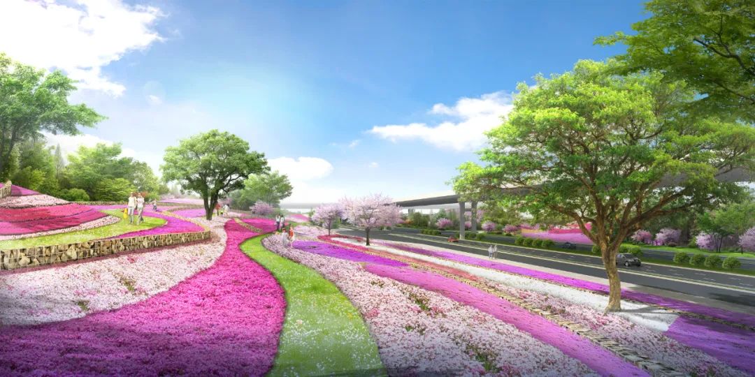 钱江世纪城机场路(金鸡路·杭甬铁路段)景观提升项目设计丨中国杭州-29