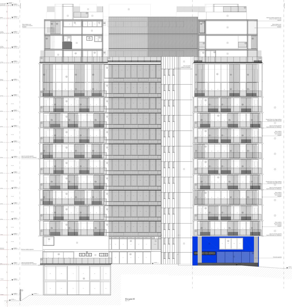 巴西 Vila Madalena 区 Harmonia 1250 建筑丨巴西圣保罗丨Triptyque-54