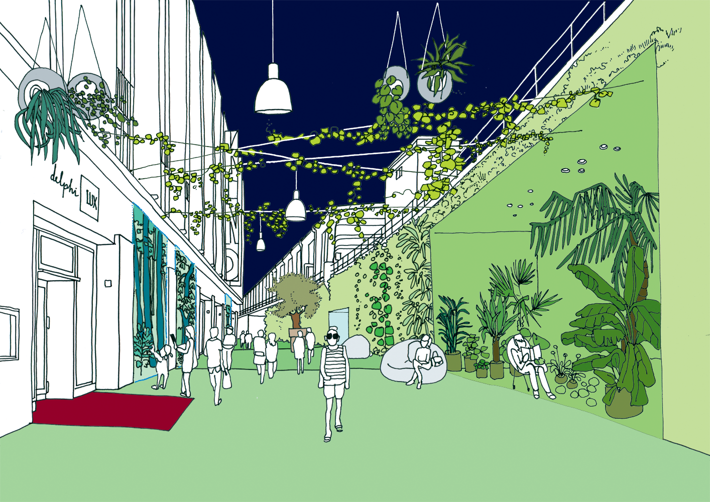 柏林购物商场 YvaBogen 的视觉化设计丨德国柏林丨visuranto-8