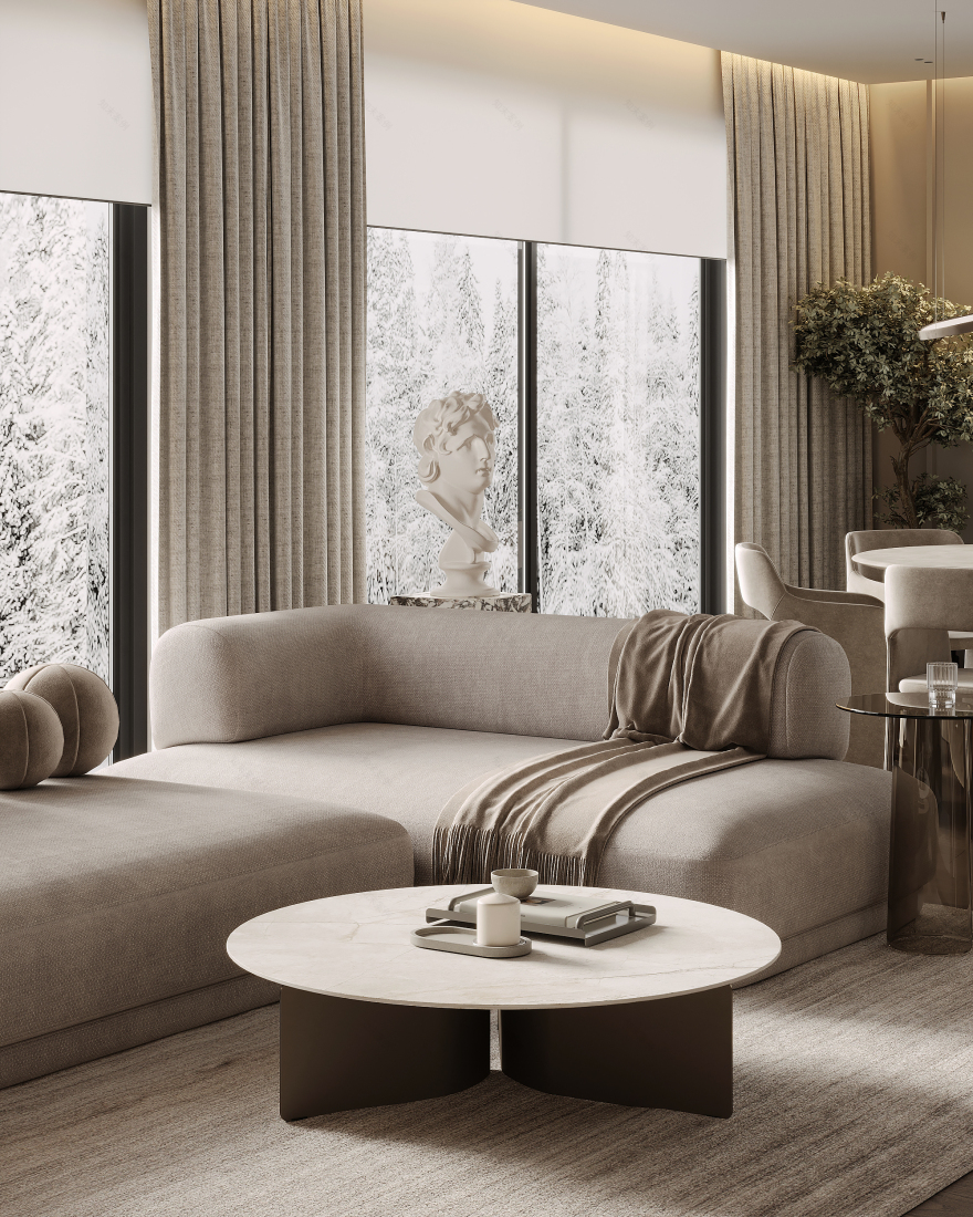 奢华;豪华(在一些语境中常与高端、奢侈相关概念搭配,因不清楚具体语境,此为较常见理解的翻译) 丨PolandKatowice丨Hedo Architects-9