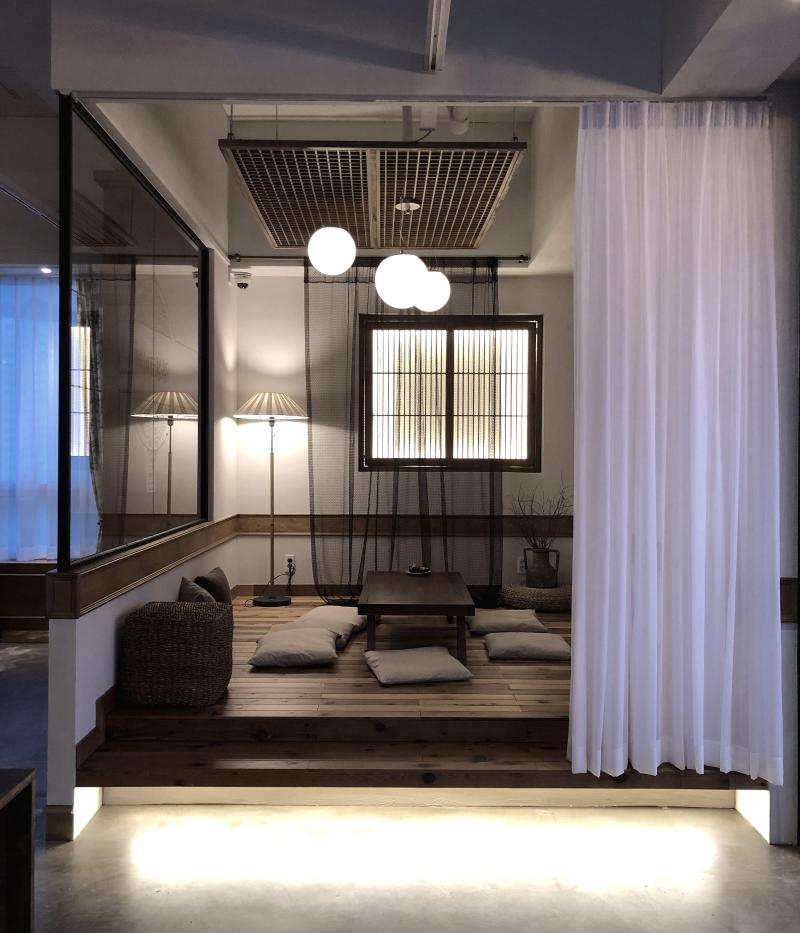 首尔海岸咖啡厅，100 坪空间的海洋主题设计-6