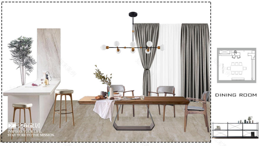 杭州 170m2 混搭风平层住宅设计-41