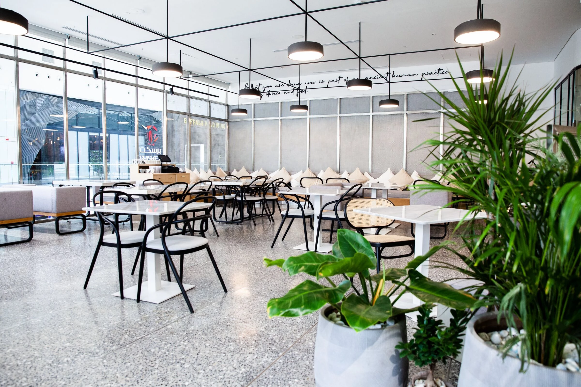 简约纯粹，沙特阿拉伯 Chunk Social 餐厅设计-8