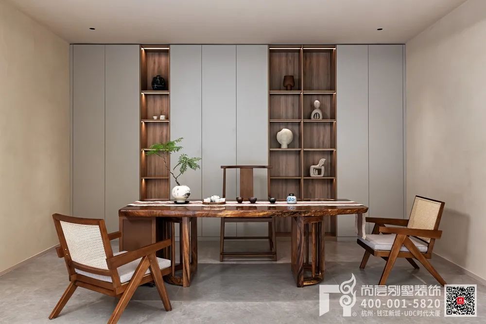 400㎡现代原木别墅-42