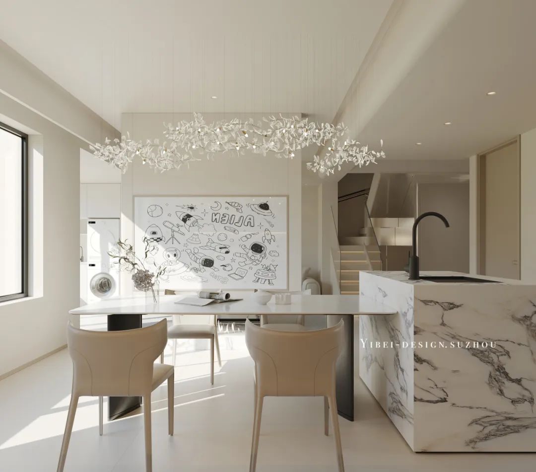 奶油风乐园变奏曲 家装设计丨YIBEI DESIGN SUZHOU-30