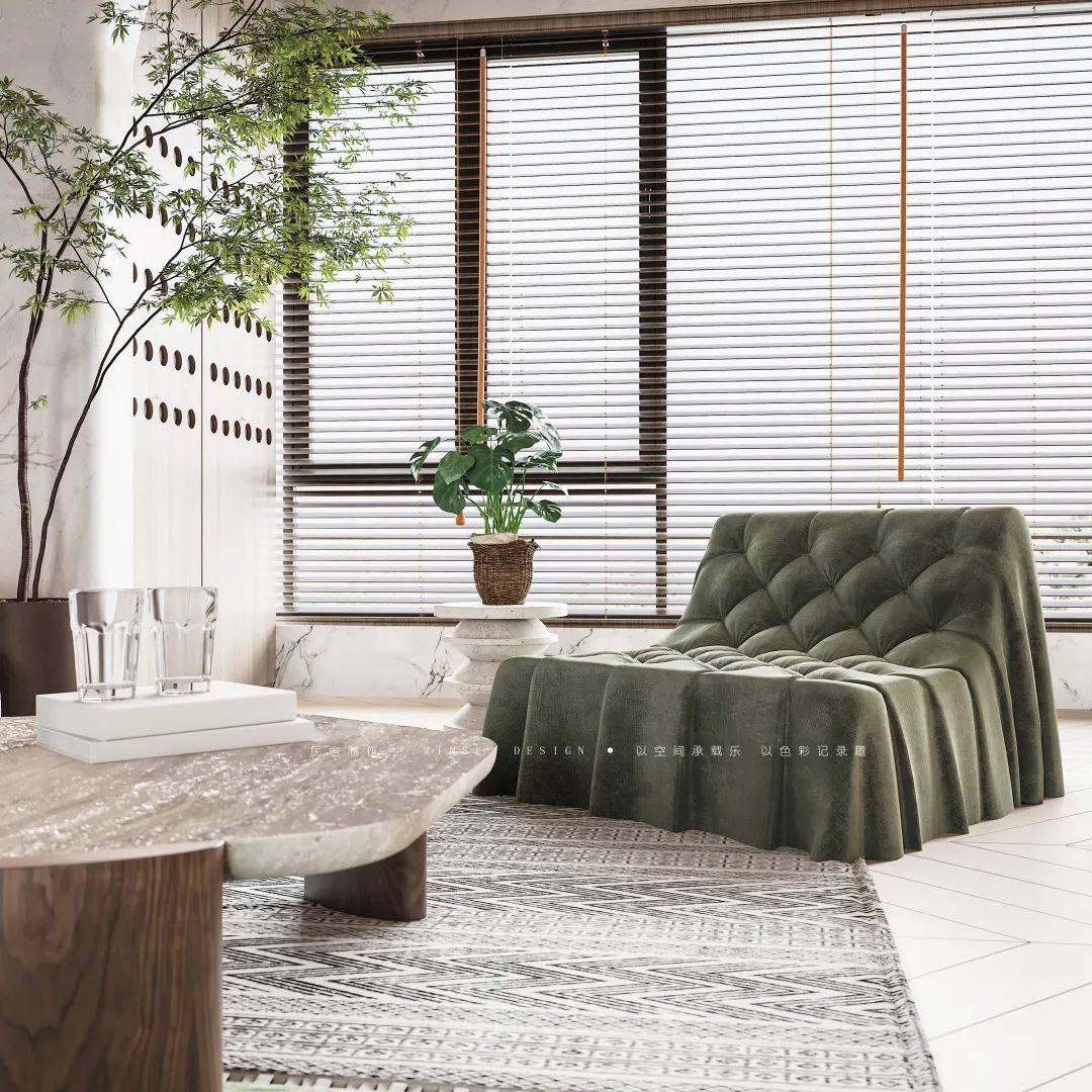 绿色慢生活 | 南昌 130 平米住宅设计-25