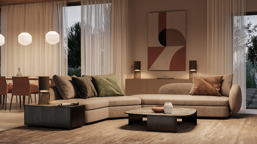 私人住宅客厅-12