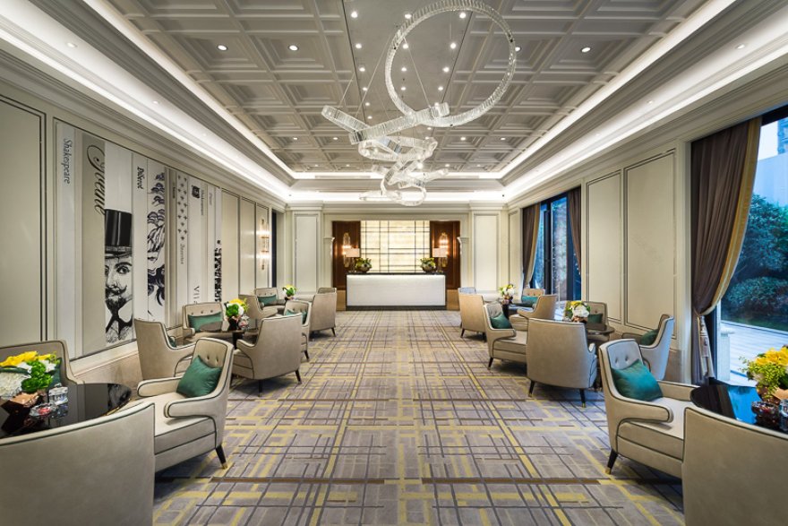 穿越九溪烟树,到售楼处体验“轻奢自然风” 易和设计-极尚软装-9