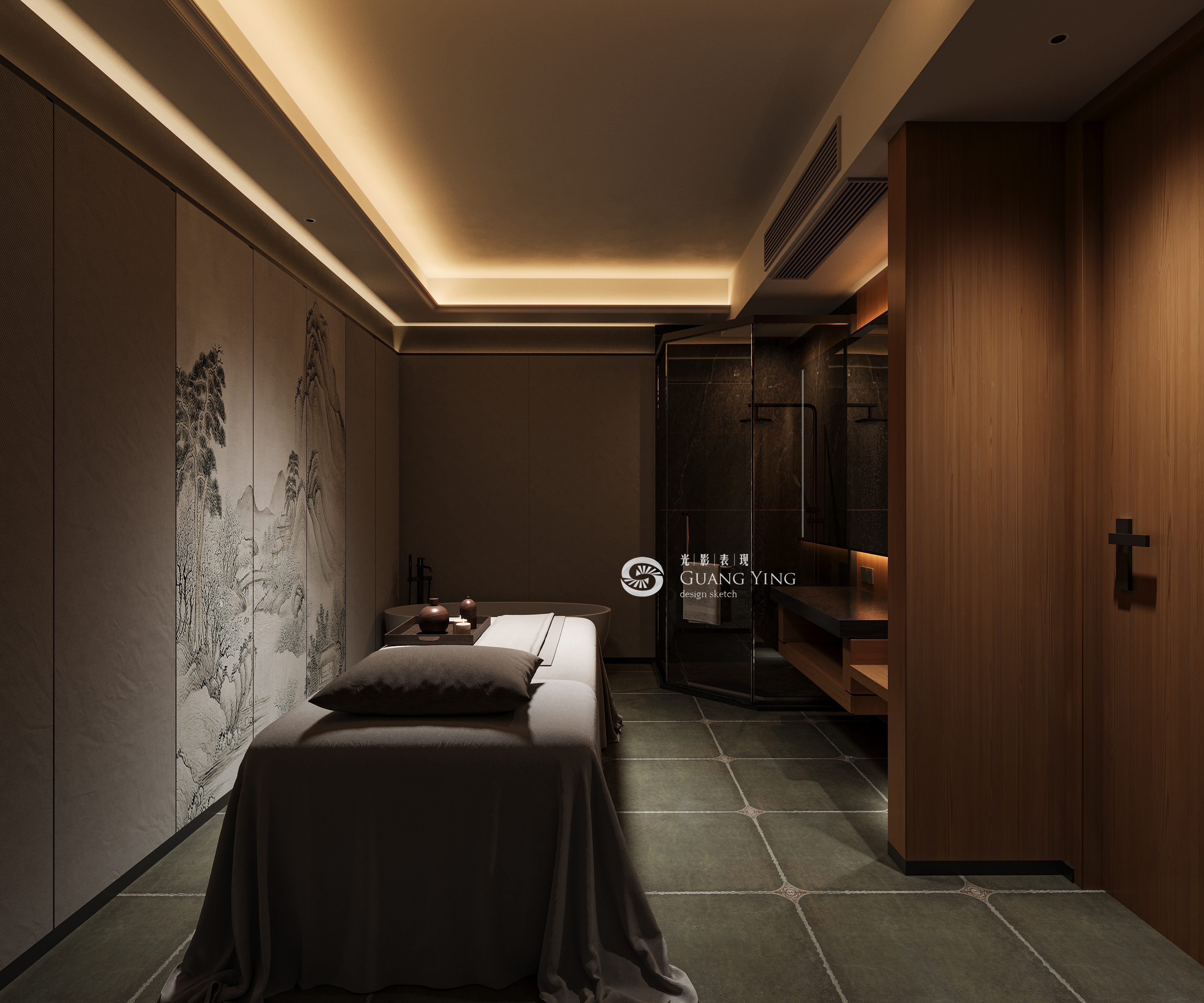 会所工装效果图-3