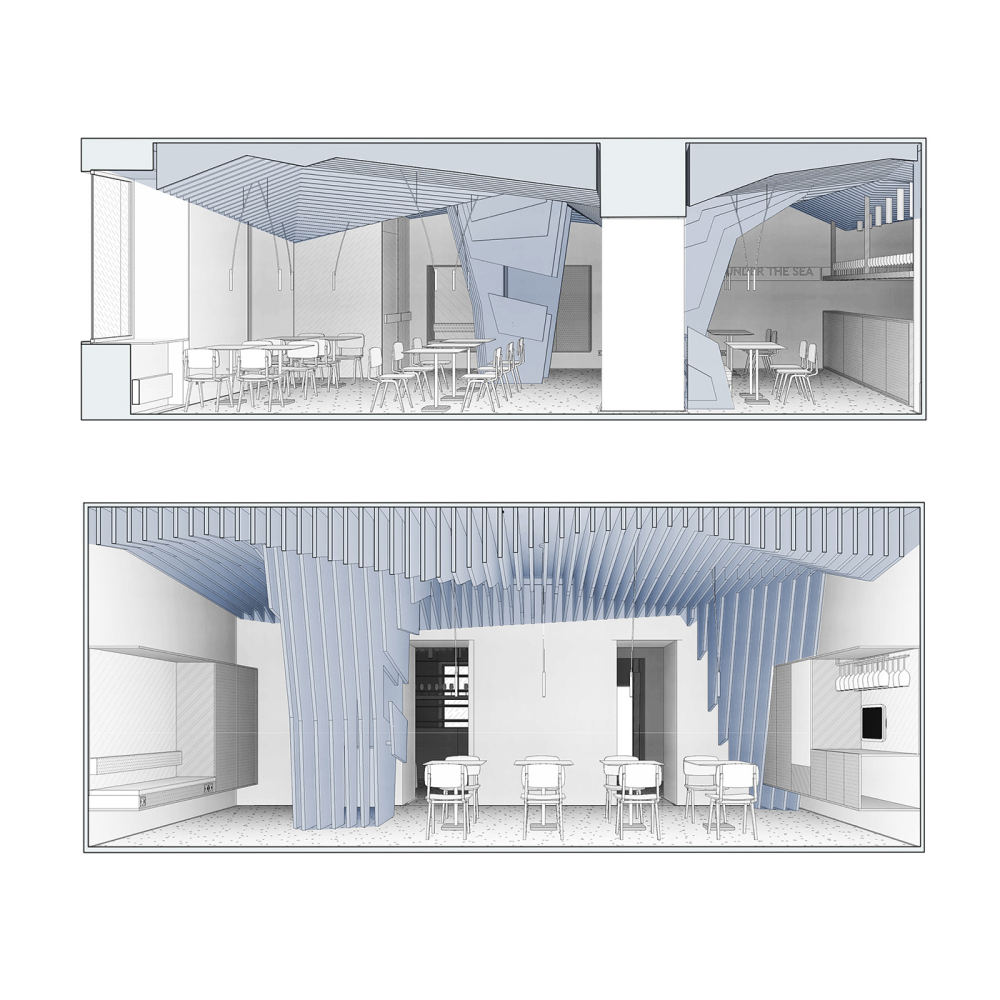 海底世界 · 圣彼得堡创意餐厅设计丨俄罗斯圣彼得堡丨DA bureau-20