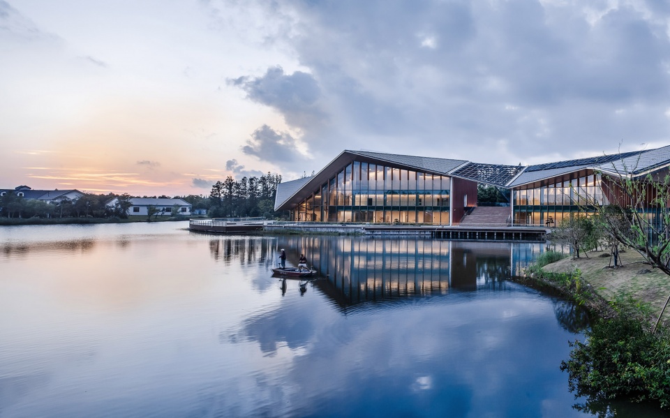 上海长兴岛郊野公园游客中心——自然与人文的和谐共生-35