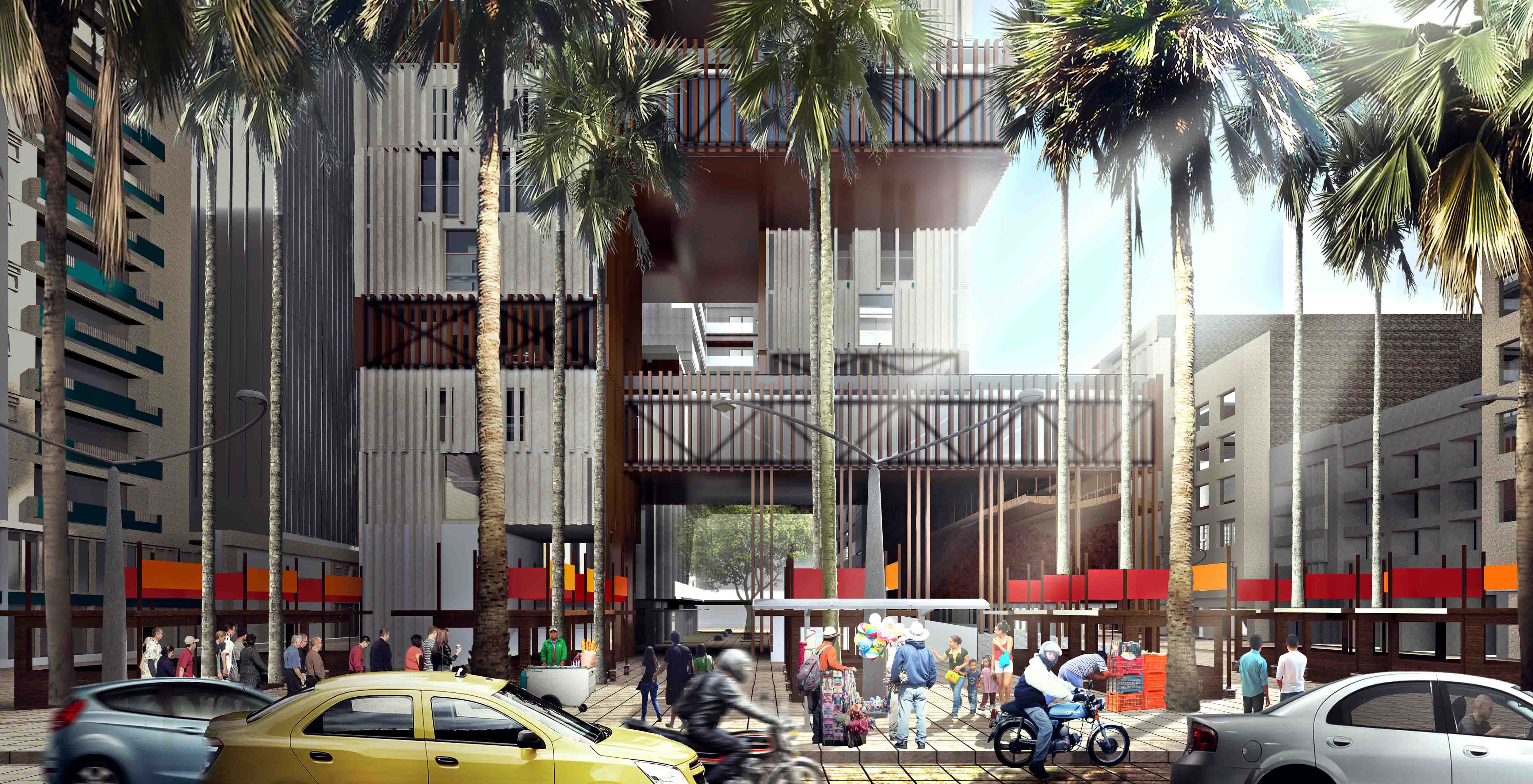 哥伦比亚山脚下的城市复兴项目-16