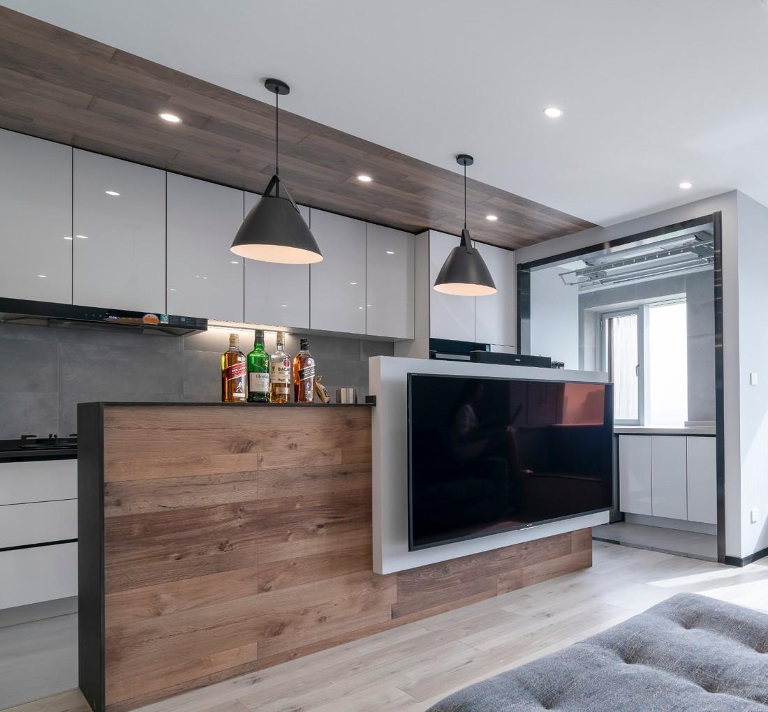 荣京道公寓虚实嵌入设计,打造复合空间家居-4