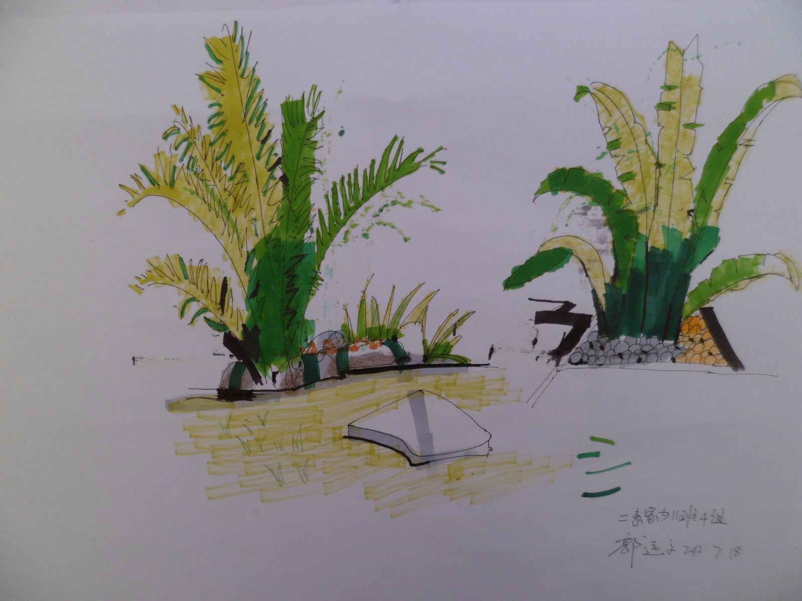 WYD+无影——几年前在特训营的手绘线稿单体-13