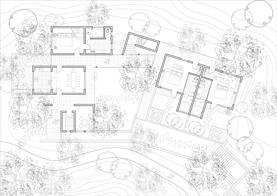 商洛七星村北斗山居民宿群落丨中国商洛丨垣建筑设计工作室（西安建筑科技大学建筑学院）-199