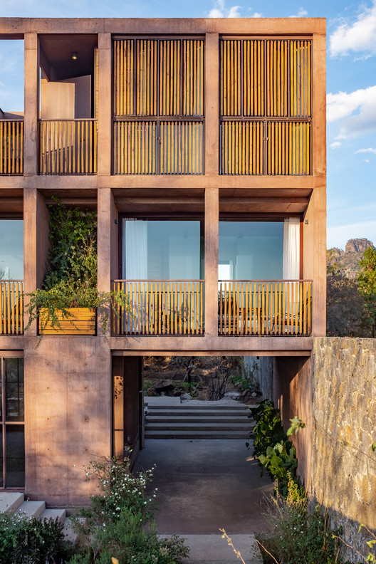 融合自然的 Hotel Tepoztlán丨墨西哥-18