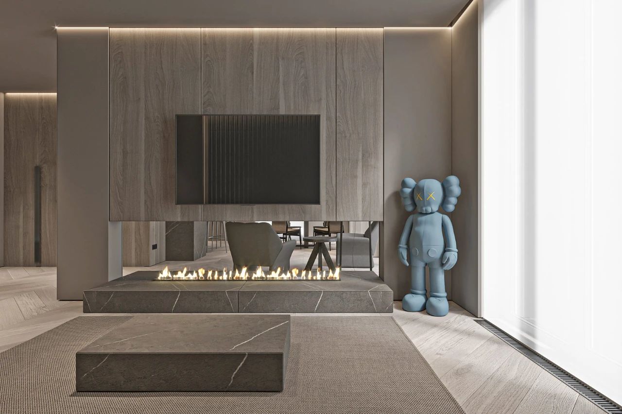 Ivan Honcharenko 打造 100㎡高级灰空间，简约而细腻-65