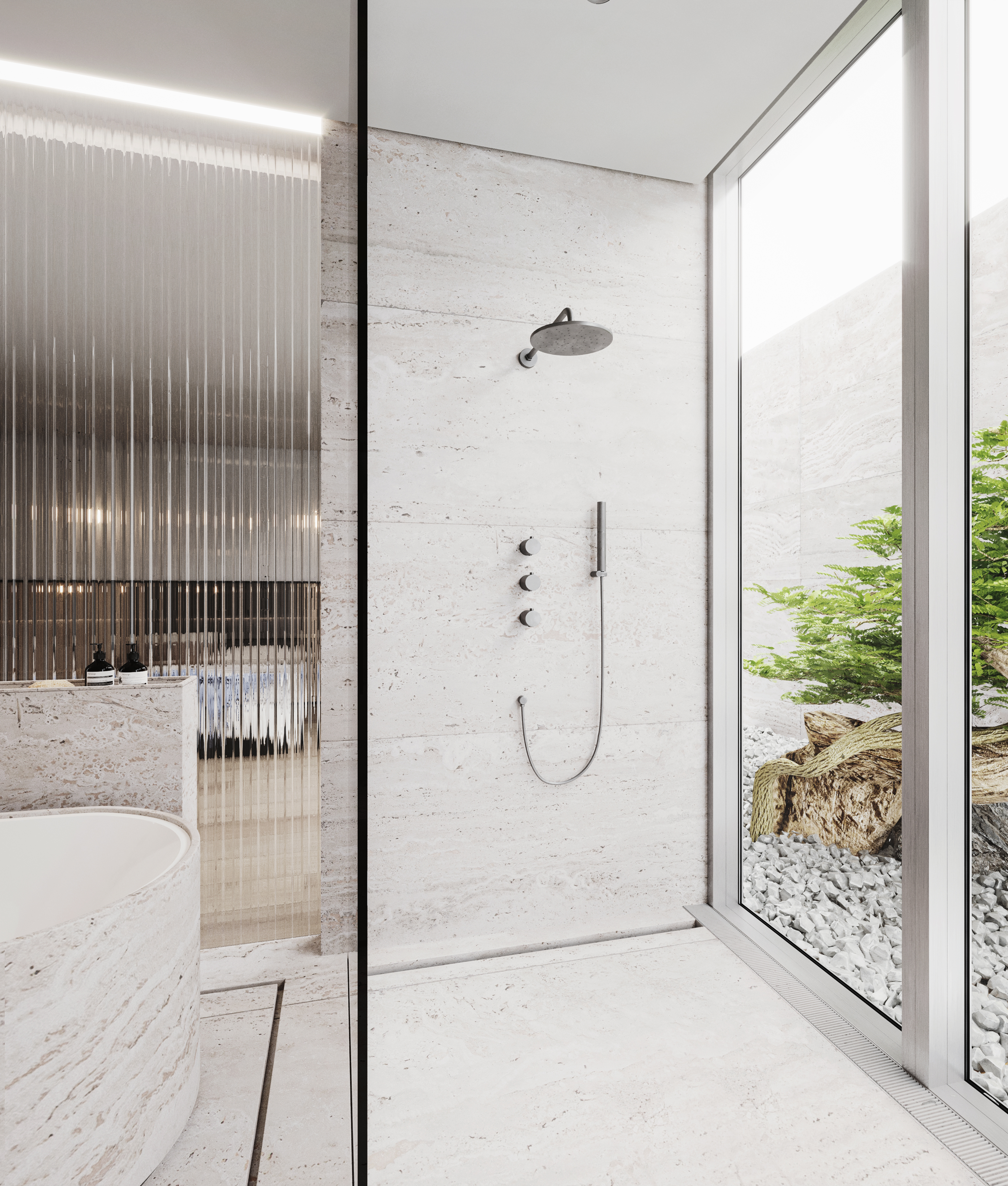 私人住宅浴室设计丨Arq. Oscar Pastor-9