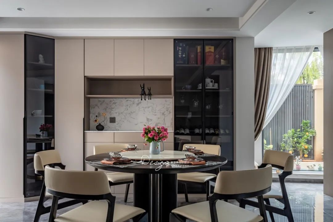 云康园简约中式设计丨紫苹果装饰集团-41