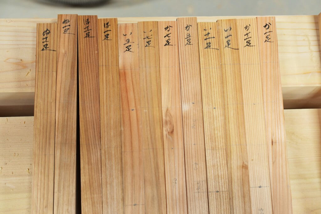 音乐家的家7 木配り 墨付け 刻み丨水野设计室-94