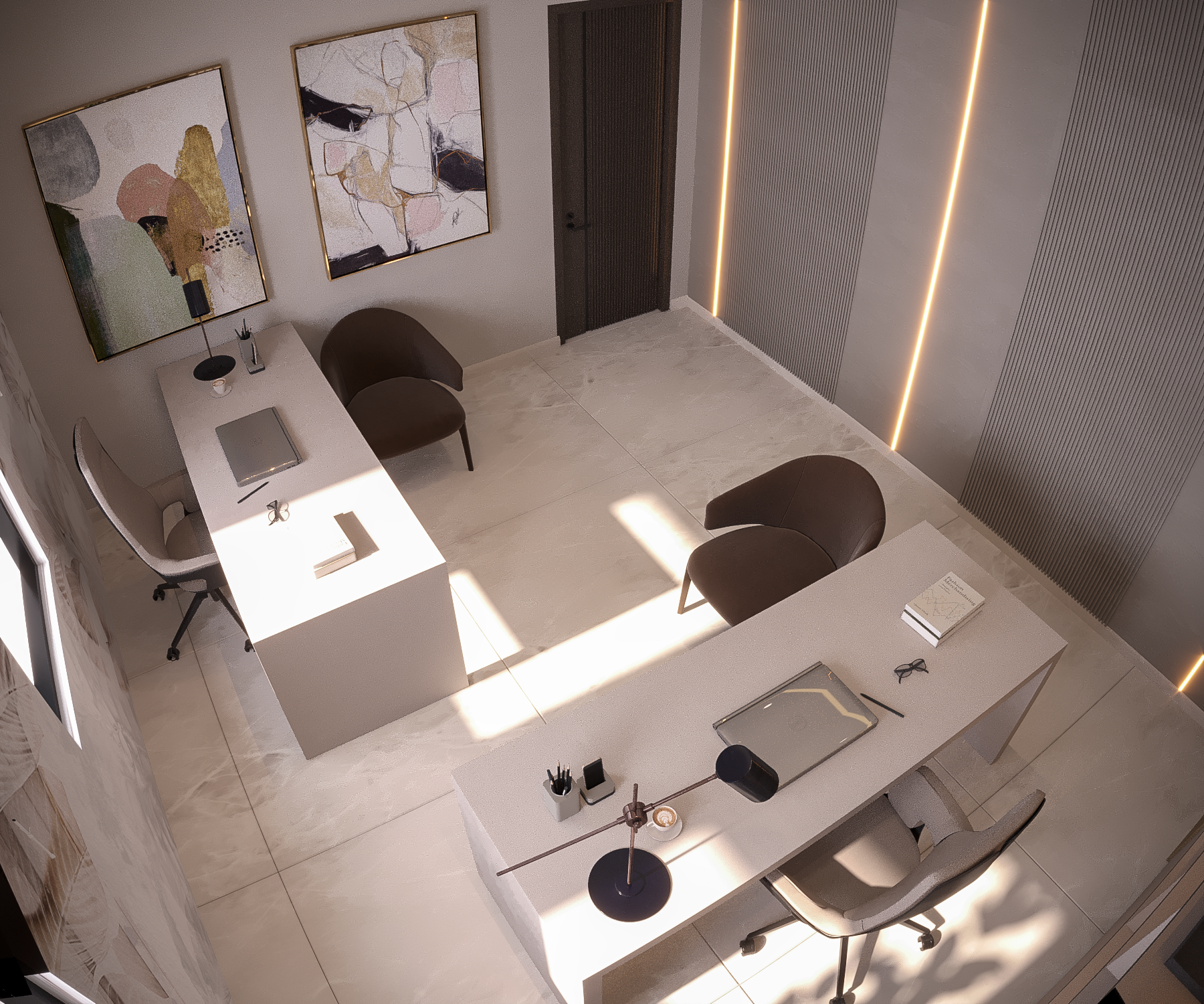 Paint 公司总部低预算设计丨沙特阿拉伯利雅得-17