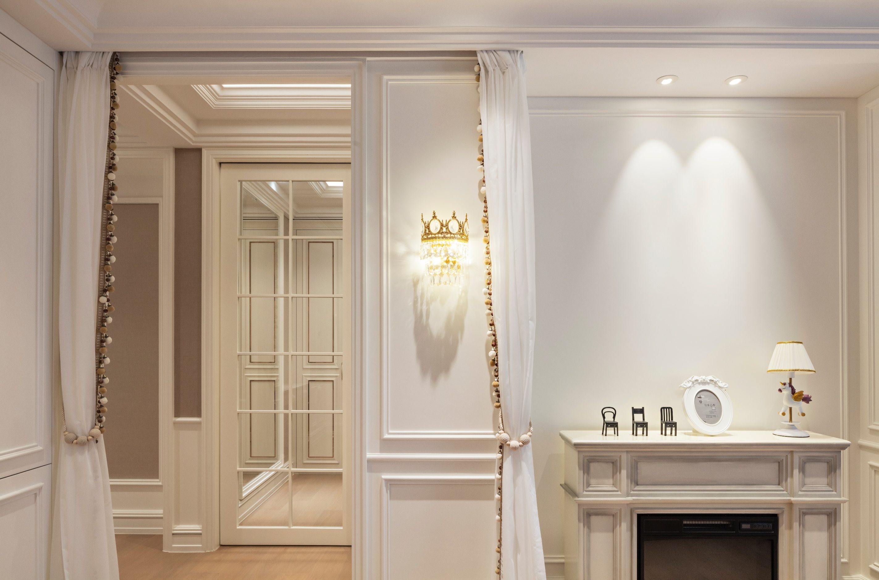 新中式钻石湾府邸 | 家庭厅、茶室、卧室各具特色-12