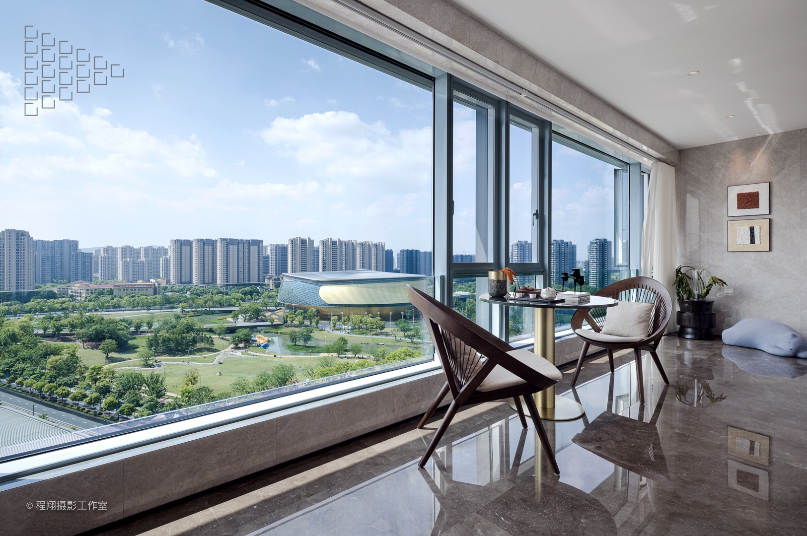 滨江·清来嘉座大平层样板房丨中国杭州丨界上亦界(杭州)陈设设计,上海康业建筑装饰-9