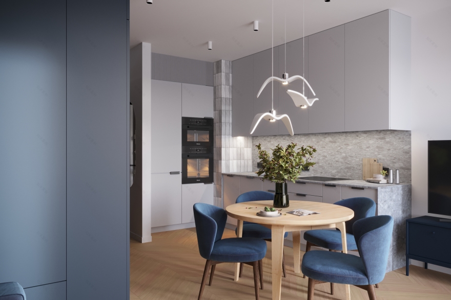 华沙小型室内项目丨波兰华沙丨Magdalena Opitek-0