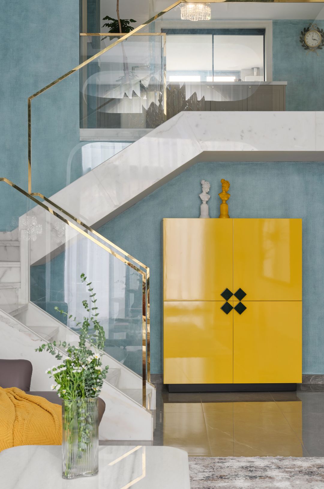 浮岚暖翠 · 南京别墅的现代私宅设计丨中国南京丨纯一空间设计-15