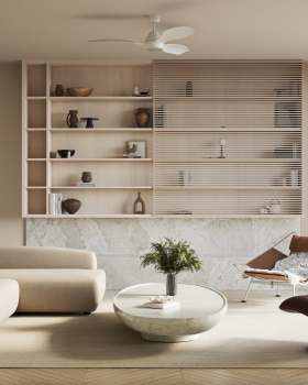 Living & Kitchen 当代风格客厅与厨房空间