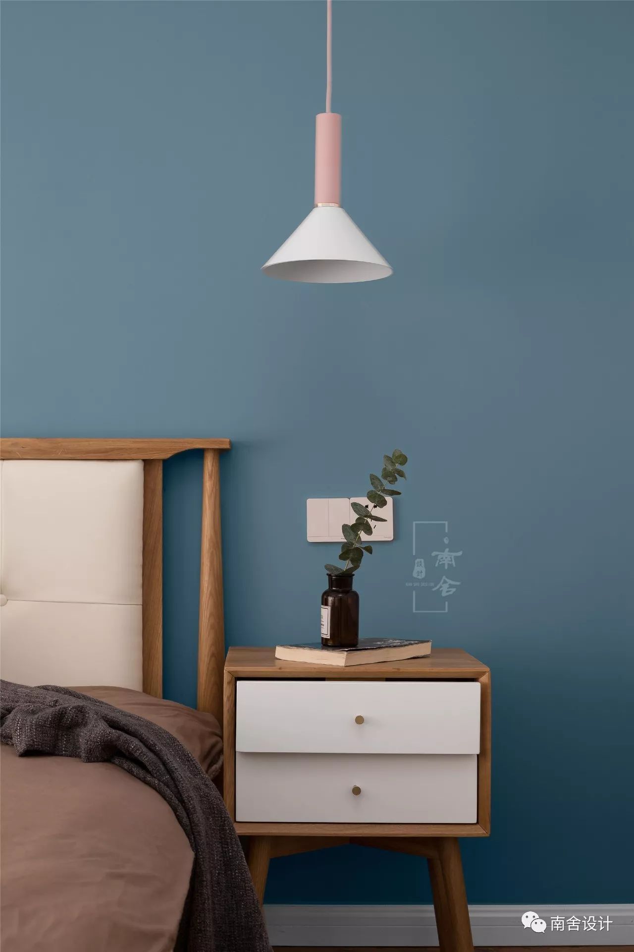 南舍空间设计新作《三原色》——旭日上城二期北欧风实景-43