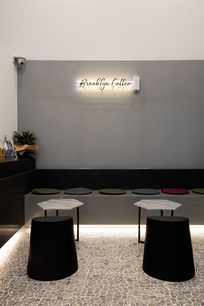 首尔布鲁克林咖啡馆 | 简约现代的十坪空间设计-7