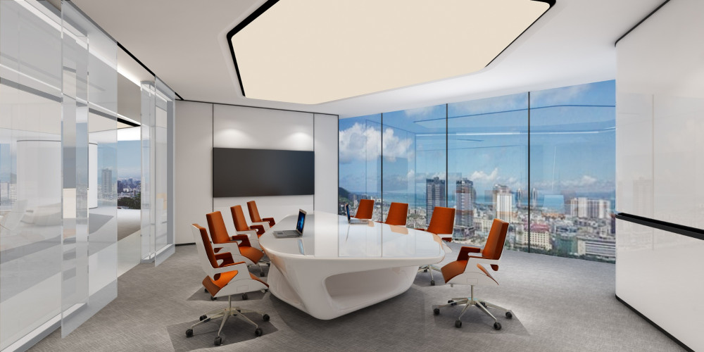 成都绿地中心大堂  |  硬装方案+效果图+施工图+效果图+物料清单-4