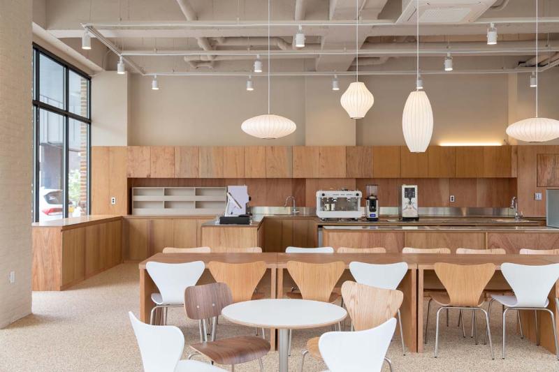 现代简约风 40 平咖啡厅设计-7