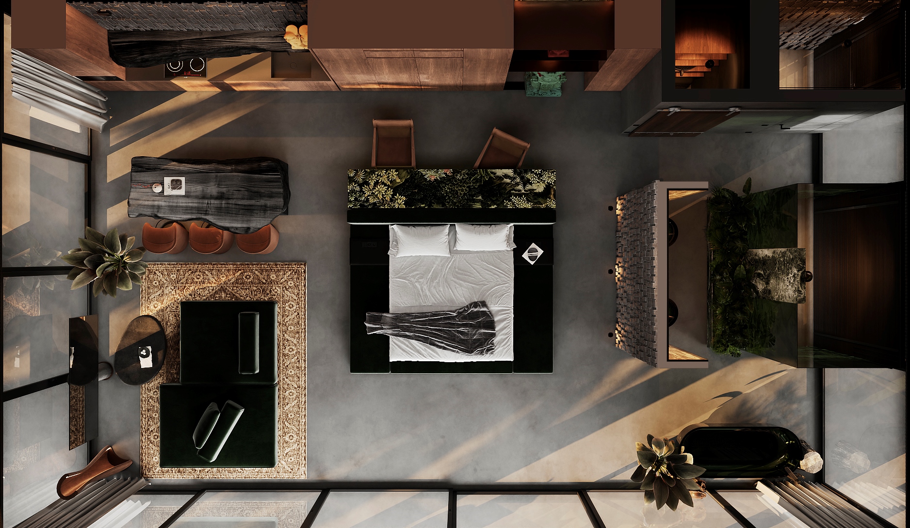 时尚的丛林别墅丨IndonesiaBali丨Bodes studio-38