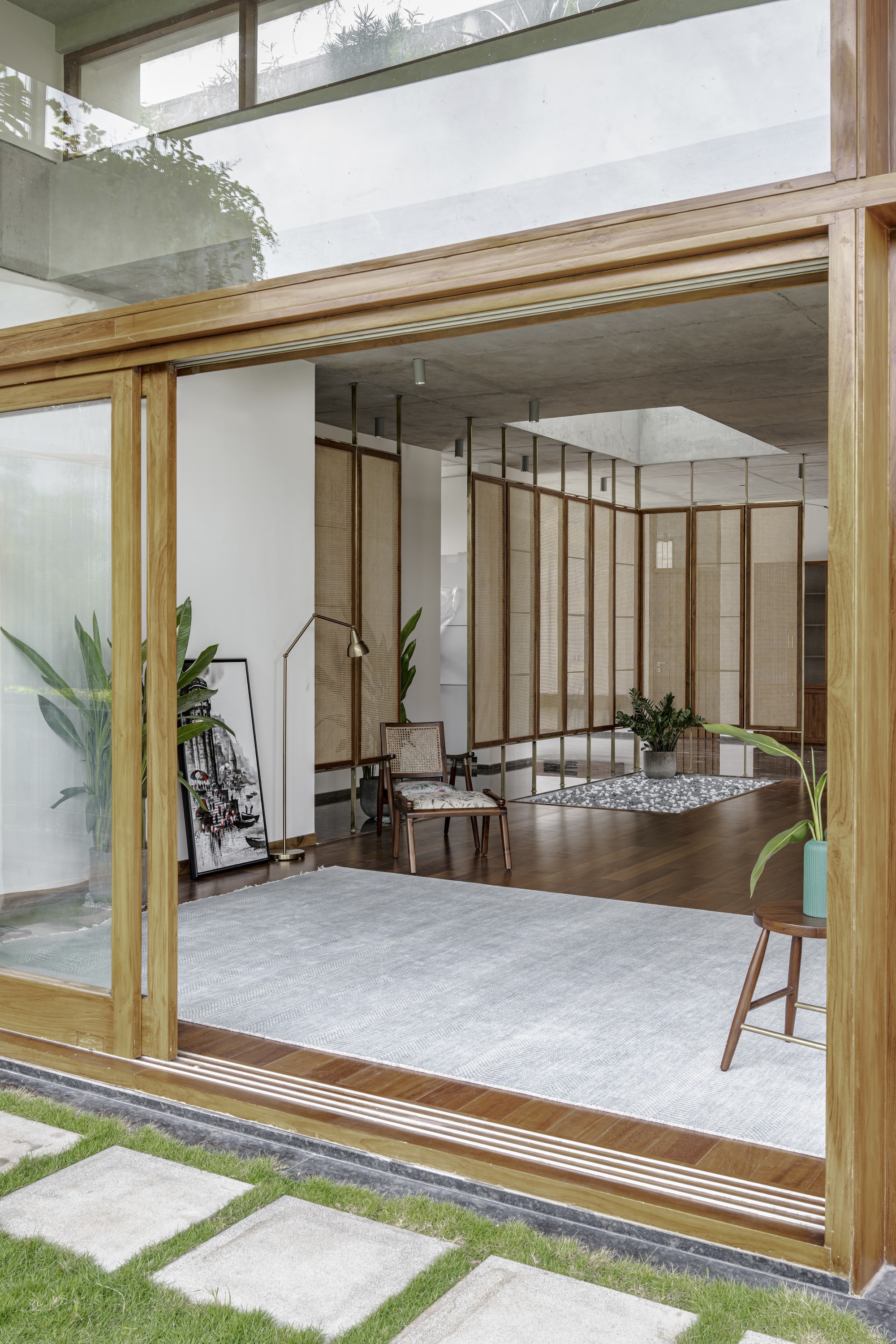 公园旁的房屋丨印度班加罗尔丨STUDIO MOTLEY-29