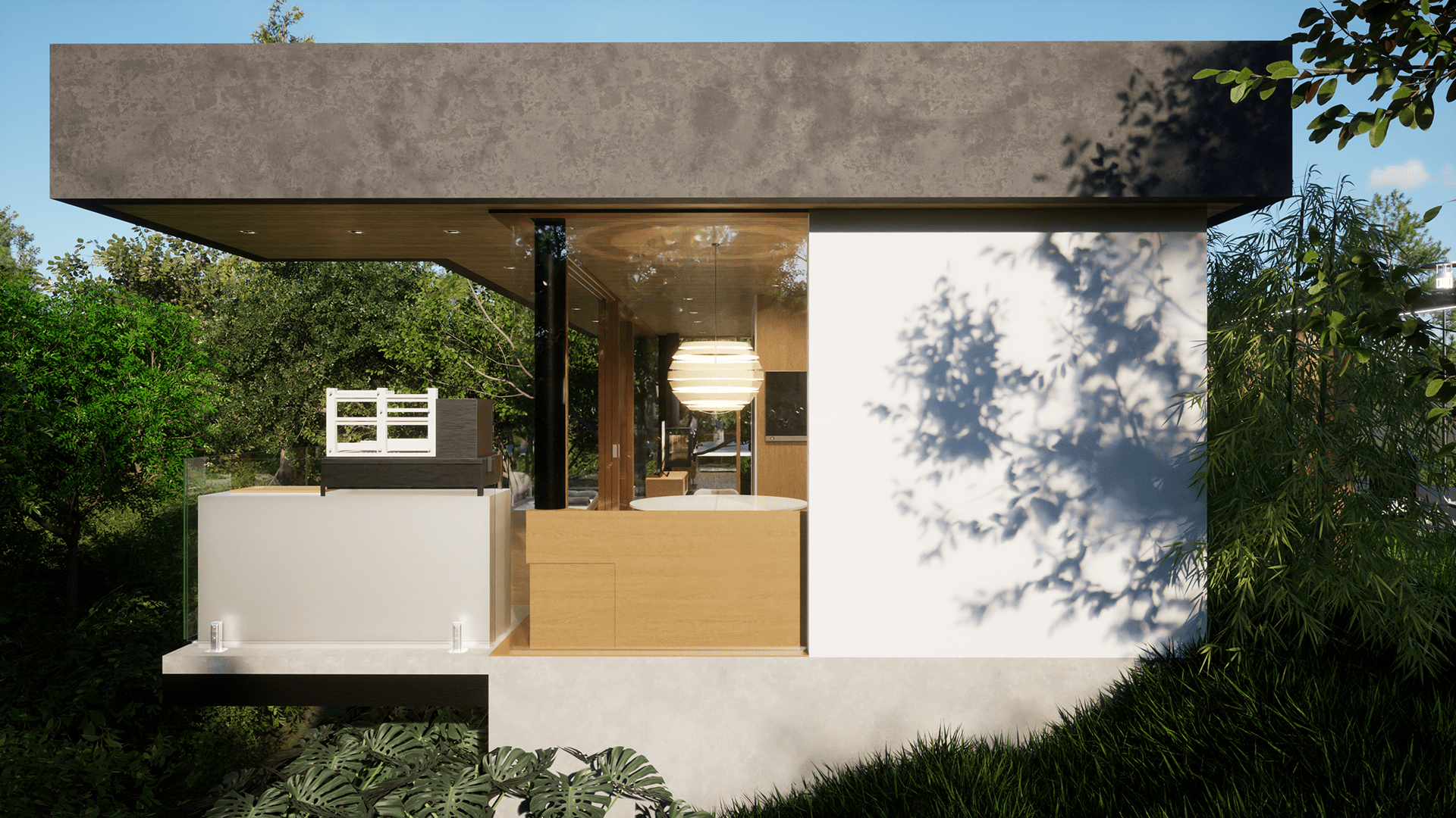 Chalé moderno na serra-3