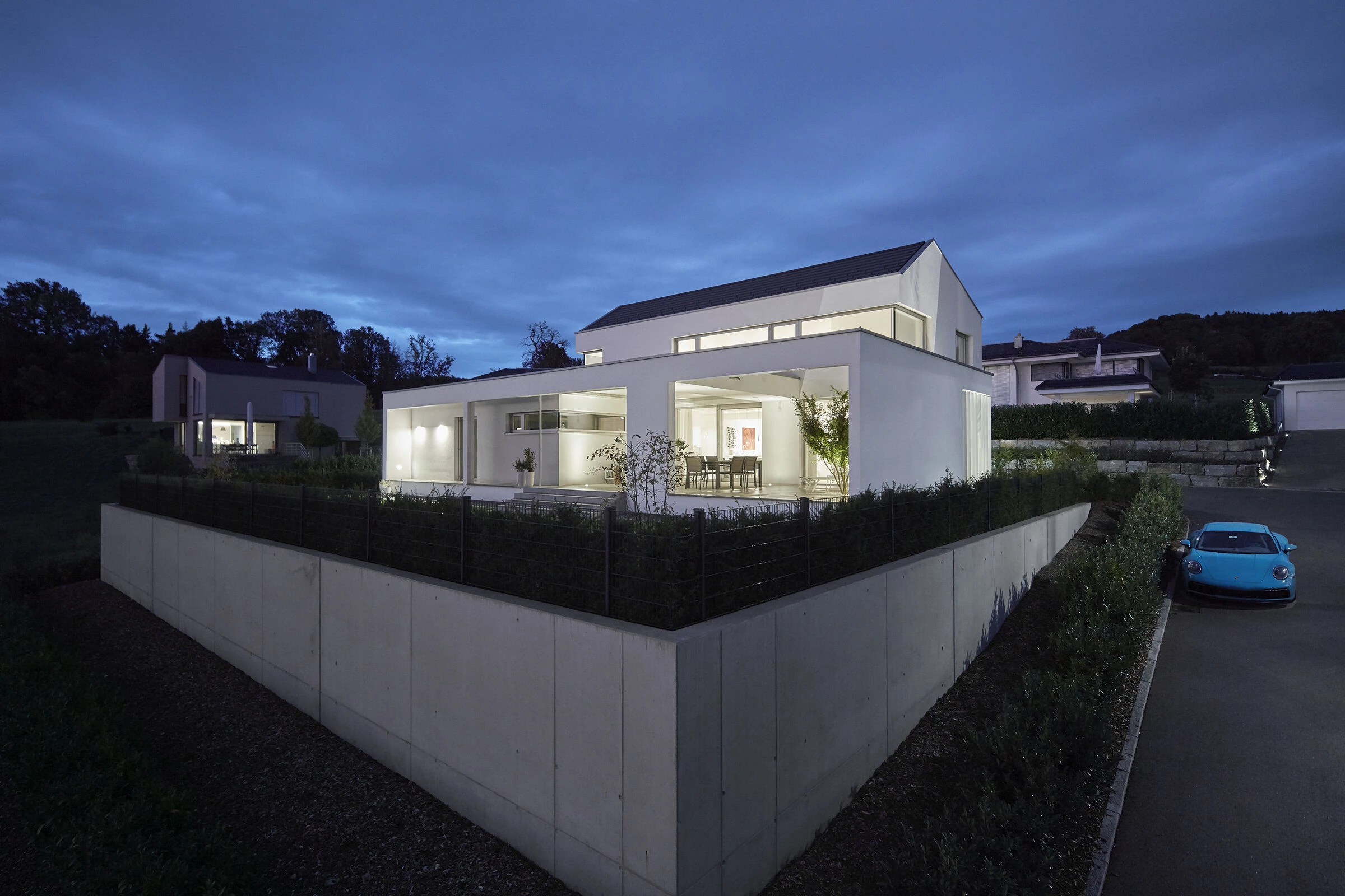 HAUS_G | 德国 Salach 私人住宅,融入自然的开放式生活空间-9