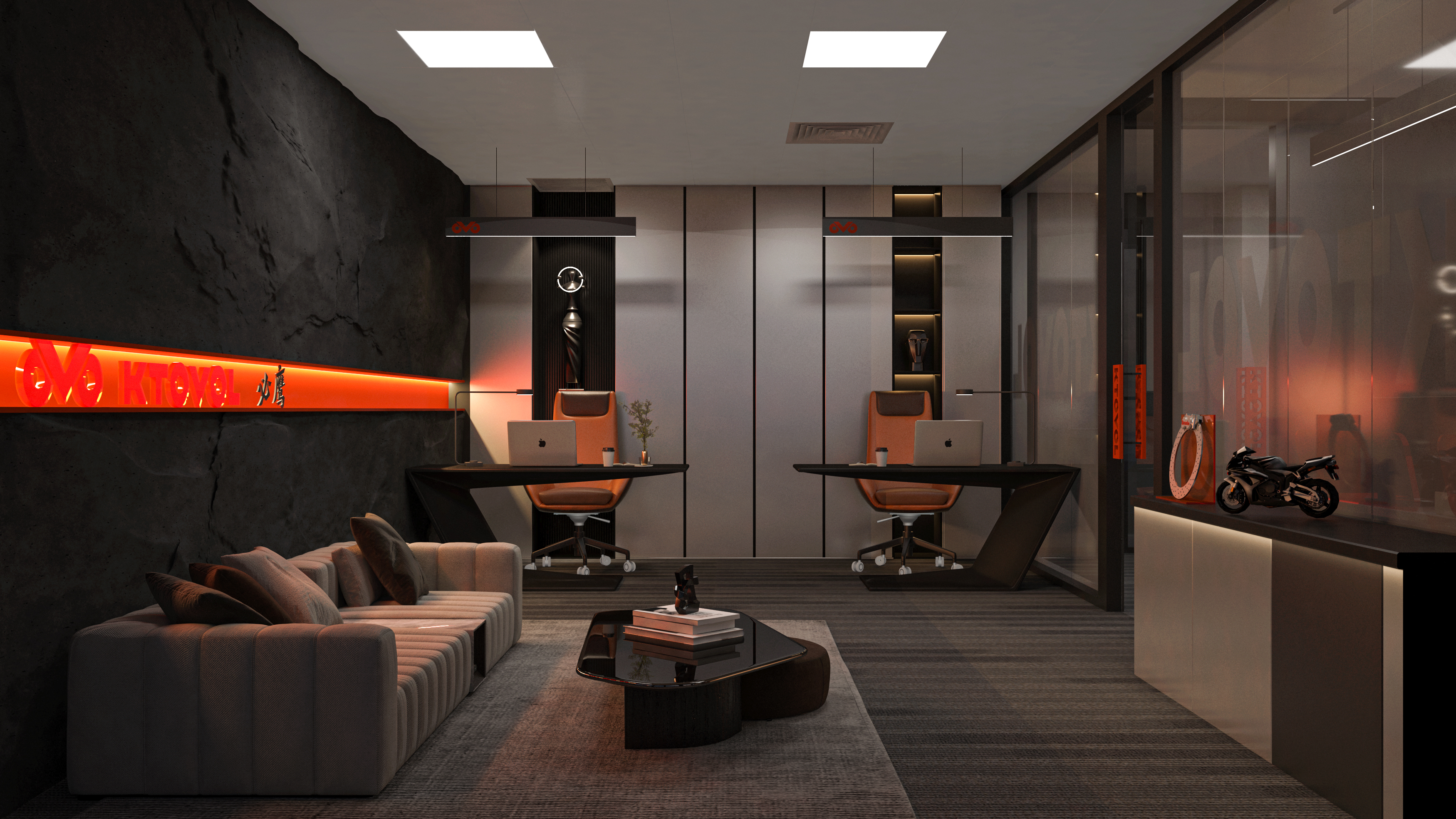 必鹰空间设计丨蕉兽-10