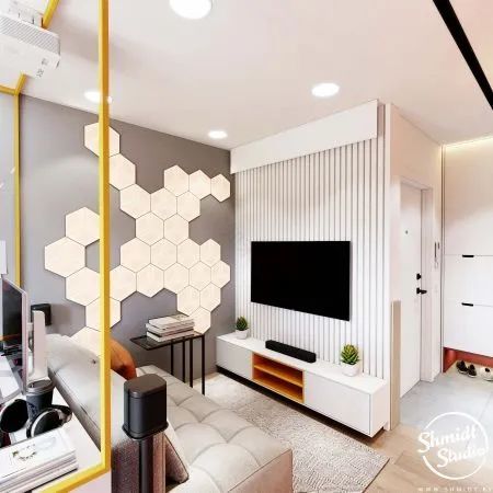 轻奢高级灰公寓丨俄罗斯设计工作室 Gennady Shmidt-74