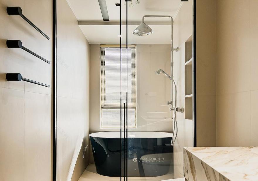 联投安屿那奶油侘寂中古住宅设计丨艺境·陈设软装-76