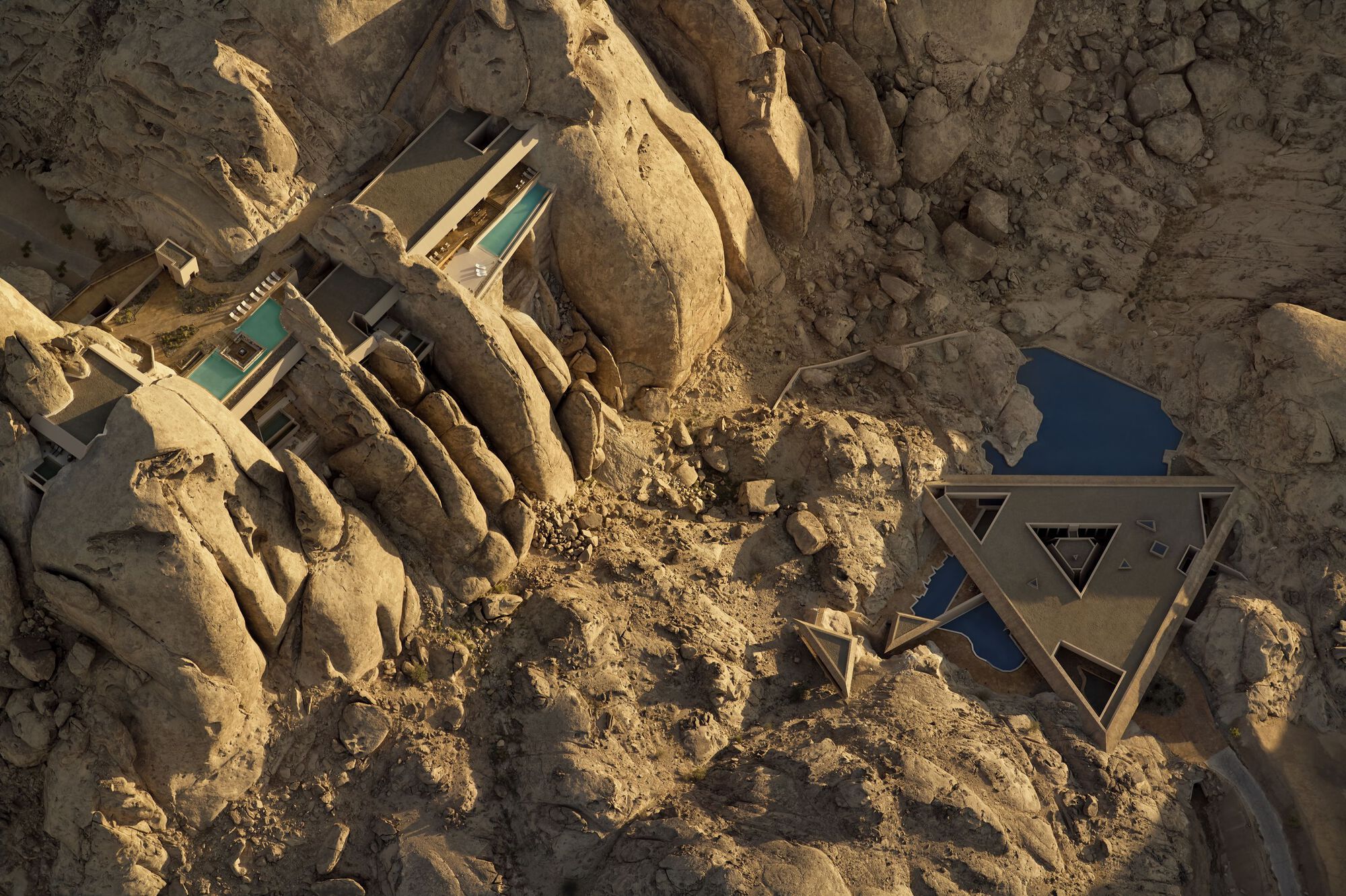 沙漠岩度假村丨沙特阿拉伯丨Oppenheim Architecture等多家工作室-24