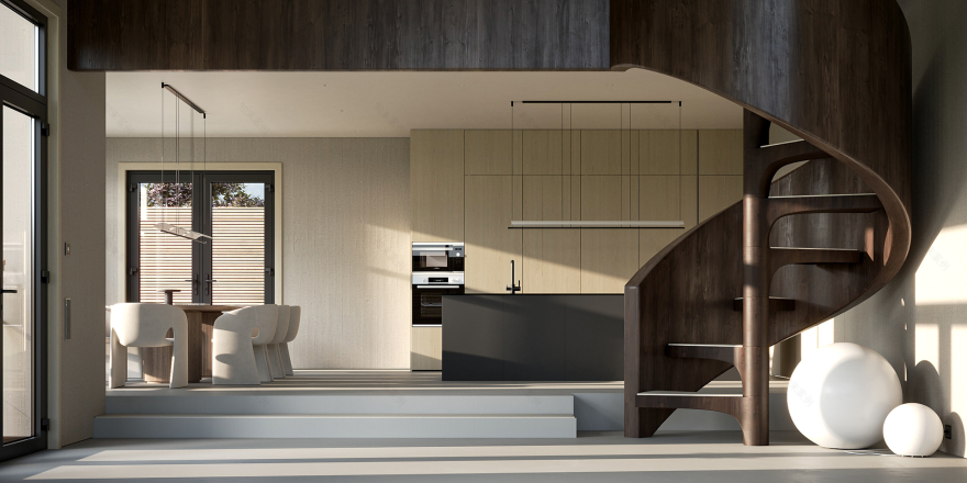 LOFT 公寓设计丨英国丨英国设计师 Tima Agalakov-17