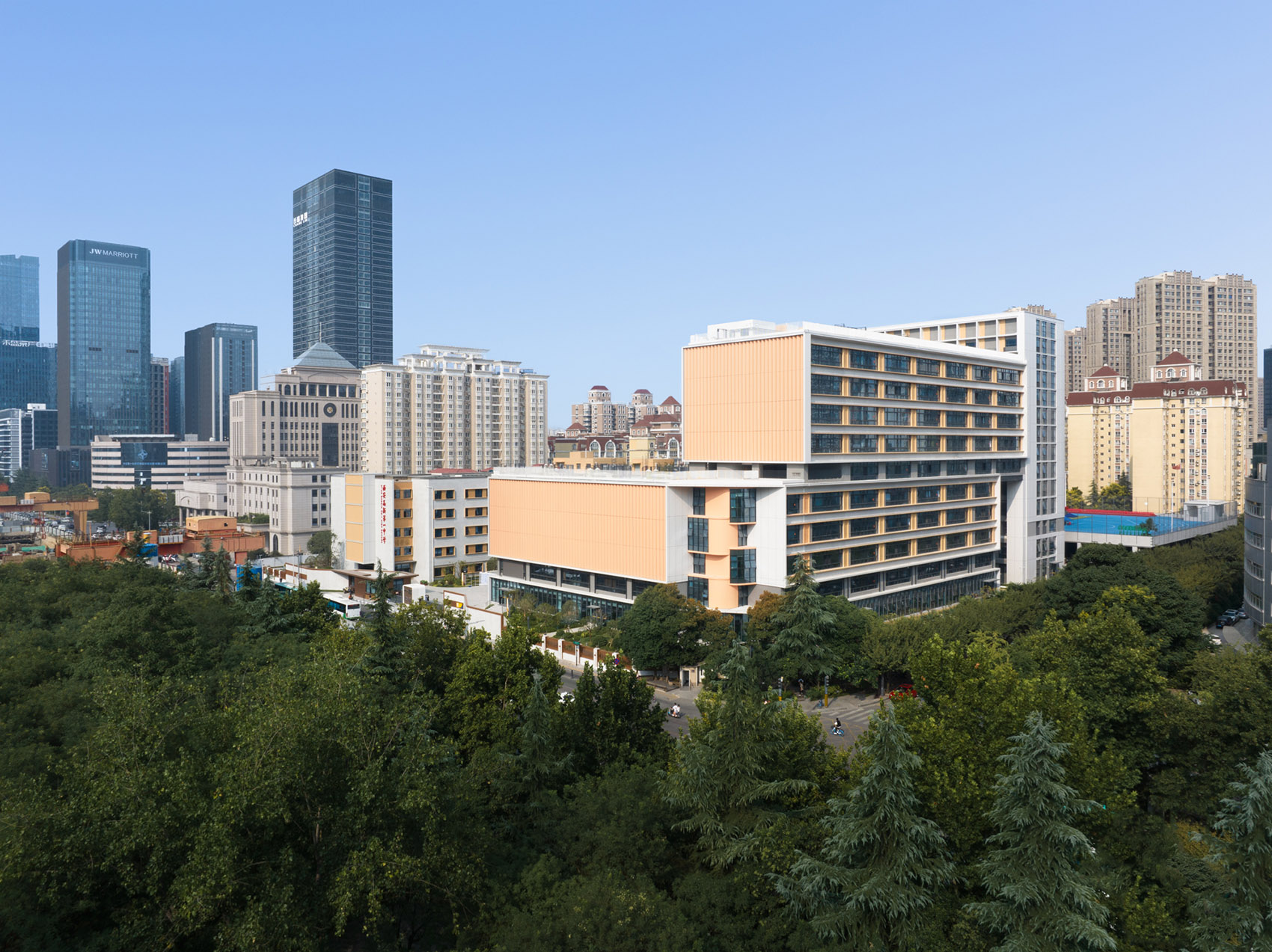 教育建筑 / 西安高新第一中学(高中部)改扩建丨中国西安丨中国建筑西北设计研究院-16