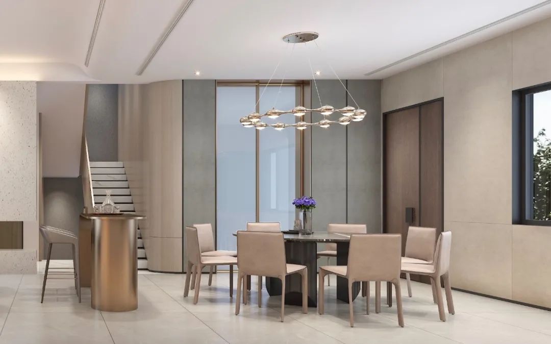 马思设计 | 现代轻奢别墅,打造理想生活空间-10