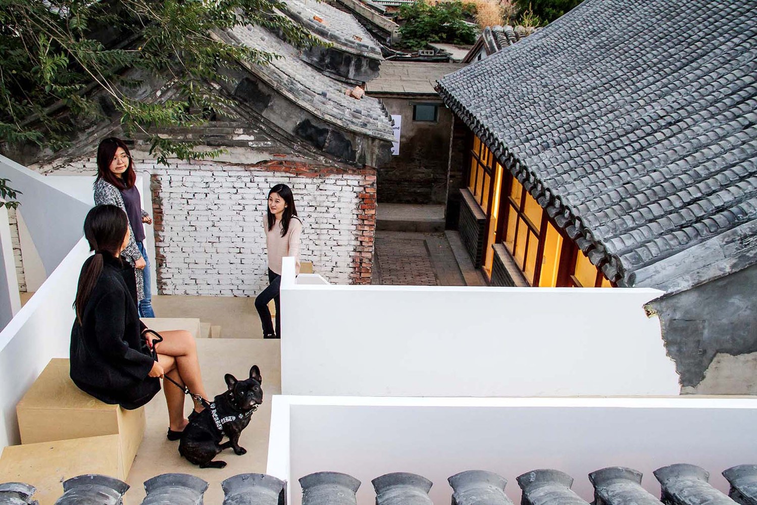 Courtyard Renovation at the White Pagoda Temple  Tsinghua University School of Architecture + maison h-48