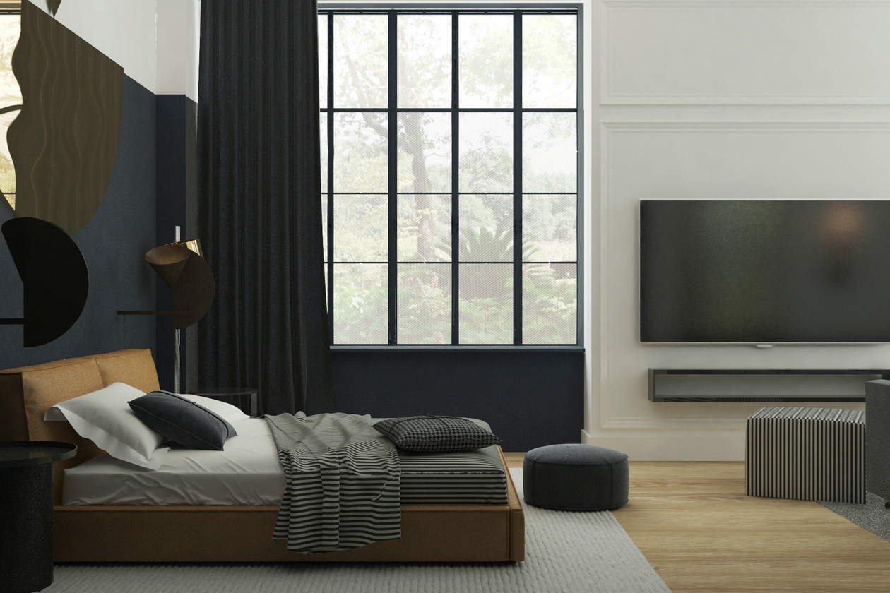 私人住宅的艺术品味碰撞-18