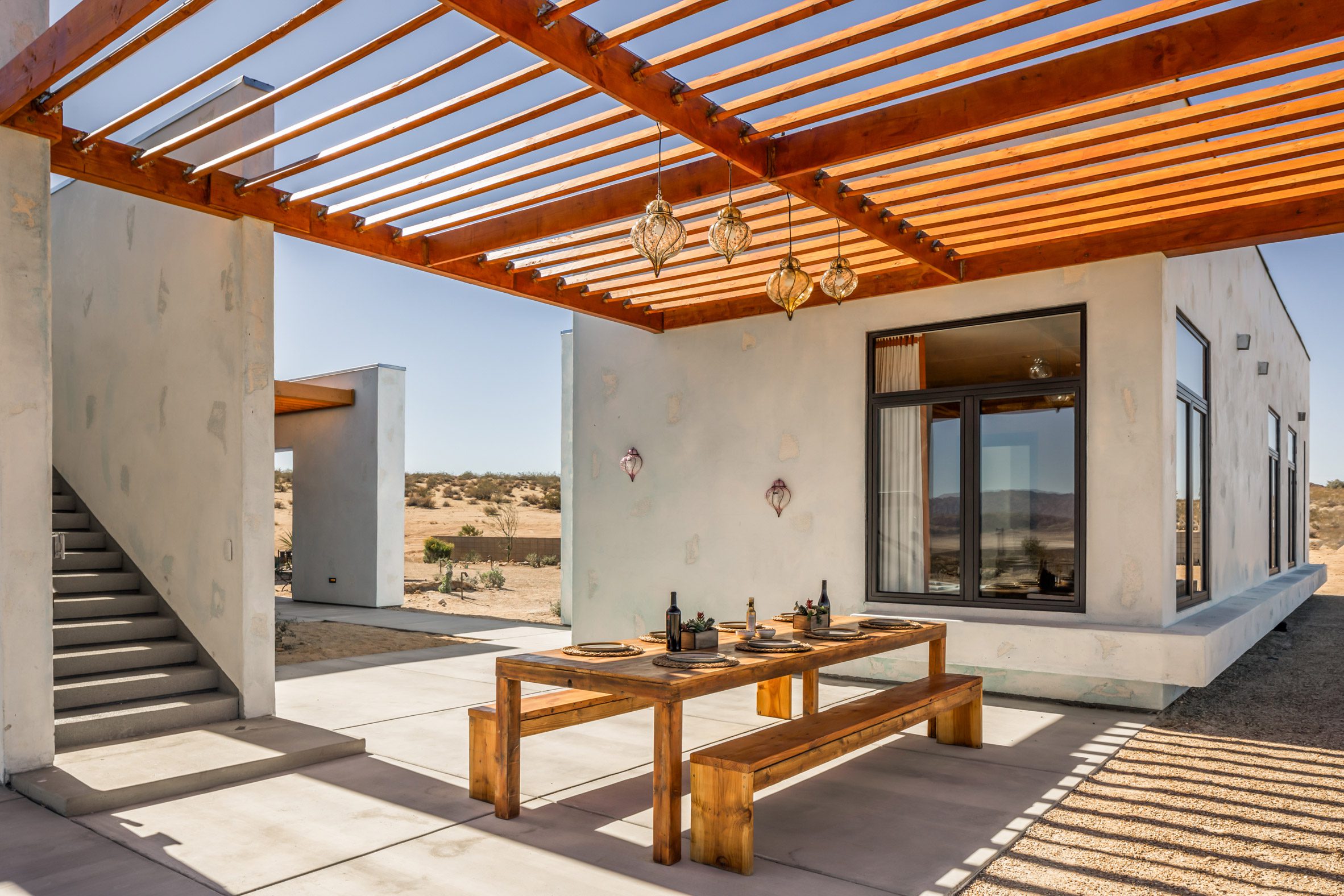 Casa Azzurra沙漠度假屋丨美国加利福尼亚丨Mirtilla Alliata di Montereale-11