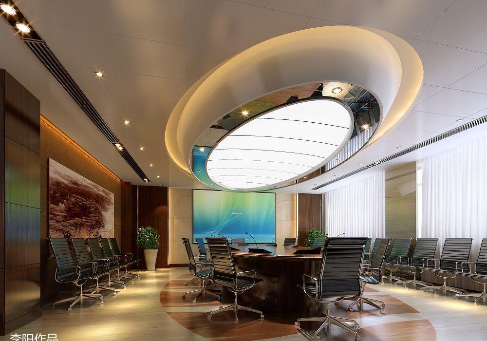 山西阳光集团多功能办公空间设计-6