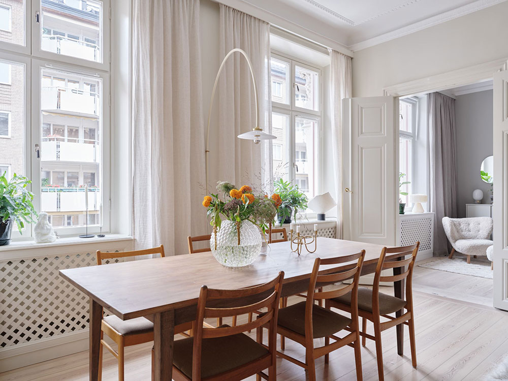 温馨斯堪的纳维亚公寓，冬季风情满满-7